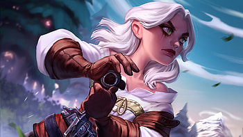 Ciri Ready For Revenge , ciri, the-witcher-3, games, artwork, artist, digital-art, artstation HD wallpaper