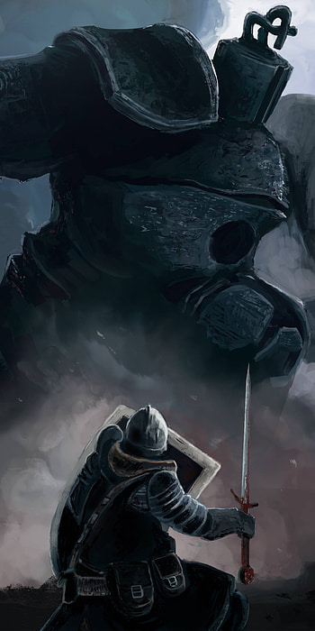 Iron Golem, Towering brute, Minecraft creature, Stone warrior HD phone wallpaper