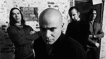 disturbed, band, members, bald, look HD wallpaper