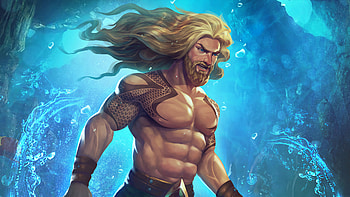 Aqua Man , aquaman, superheroes, artist, artwork, digital-art, artstation HD wallpaper
