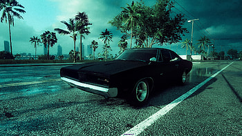 Dodge Challenger, vehicle, Need for Speed Heat HD wallpaper
