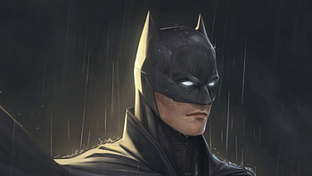 Batman Raining, batman, superheroes, artwork, arstation HD wallpaper