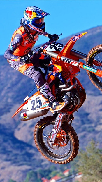 Ktm Bike, Mountain, Background HD phone wallpaper