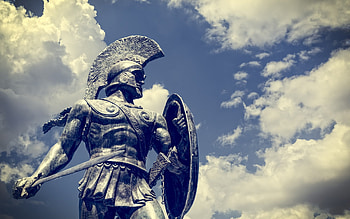 Ancient Greek warrior, History HD wallpaper