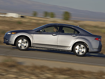 Auto, Nature, Acura, Cars, Road, Side View, Speed, Style, Akura, 2010, Metallic Gray, Grey Metallic, Tsx HD wallpaper