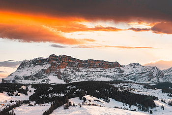 Landscape, Nature, Clouds, Snow, Rocks HD wallpaper