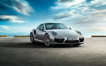 Porsche, Cars, Grey, Side View, 911, Turbo HD wallpaper