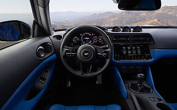 2023, Nissan Z, interior, inside view, dashboard, Nissan Z interior, Japanese cars, Nissan HD wallpaper
