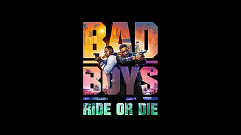 Bad Boys: Ride or Die Key Art Banner Logo, Movie, Will Smith, Martin Lawrence HD wallpaper