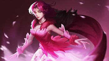 Smash Of Dynasty Angel, games, pink, artstation HD wallpaper