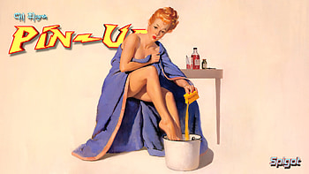 Had to share my pin up girl for z30 and z10-pin-up HD wallpaper