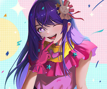 Ai Hoshino, Ai Hoshino, Anime, Oshi no Ko HD wallpaper