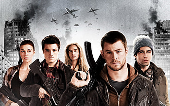 Red Dawn, Adrianne Palicki, Chris Hemsworth, Josh Peck HD wallpaper
