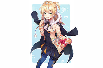 Welrod MK II, Girls Frontline, anime girl, blonde HD wallpaper