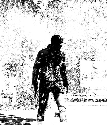 Watch dogs 2, video game, monochrome HD phone wallpaper