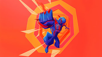 Spiderman 2099 Stands Tall, spiderman, spiderman-2099, superheroes, artwork, digital-art, art, deviantart HD wallpaper