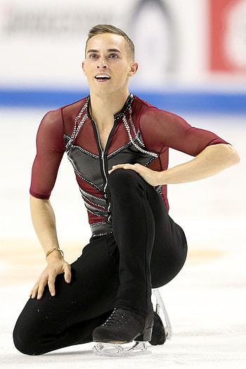 Adam Rippon, Figure skater, Mike Pence, Olympic delegation HD phone wallpaper