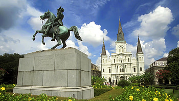 Louisiana Travel, Jackson Square HD wallpaper