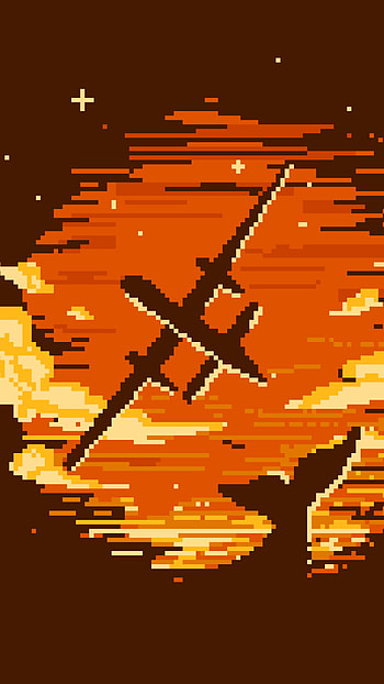 Artistic Pixel Flight — Airplane , airplane, artistic, pixel art HD phone wallpaper