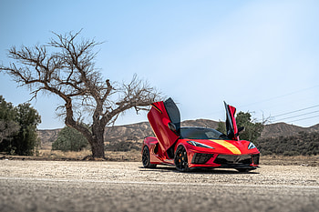vehicle, Chevrolet Corvette HD wallpaper