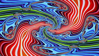 Abstract Electric Whirl, abstract, electric, artwork, art, digital-art, artist HD wallpaper