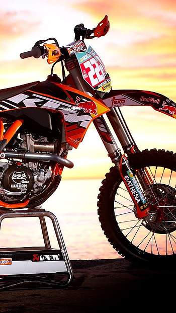 Ktm Bike, Dirt Bike, Background HD phone wallpaper