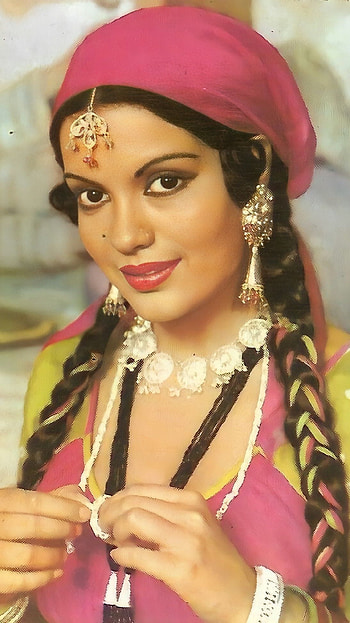 Zeenat Aman, bollywood actress HD phone wallpaper
