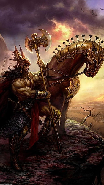 Warriors, Warrior Battle, art HD phone wallpaper