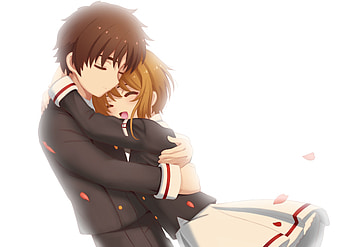 Cardcaptor Sakura, Anime, Sakura Kinomoto, Syaoran Li HD wallpaper
