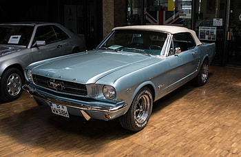 Classic, muscle car, ford mustang HD wallpaper