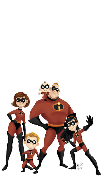 Incredibles, , Pixar, Animated film HD phone wallpaper