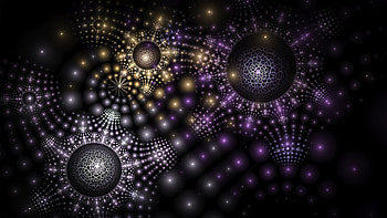 Abstract, Patterns, Dark, Circles, Fractal HD wallpaper