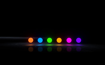 Abstract, Circles, Multicolored, Motley, Shadow HD wallpaper