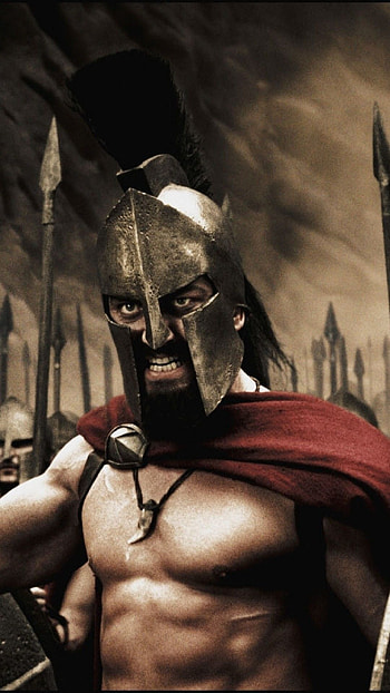 Ancient Greek warriors, Battle of Thermopylae, Epic war film, Legendary battle HD phone wallpaper