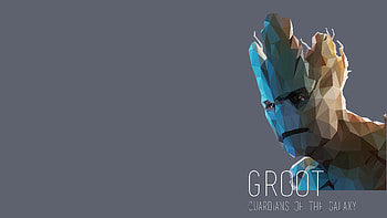 Groot Abstract Art, guardians-of-the-galaxy, movies HD wallpaper