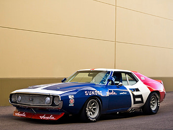 AMC Javelin Trans Am Race Car '1970–72, amc javelin, AMC Javelin Trans Am Race Car, amc, trans am race car HD wallpaper