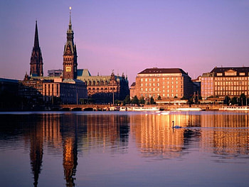 Cities, Houses, Rivers, Architecture HD wallpaper