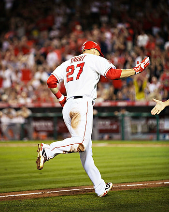 Mike Trout, 2017 HD phone wallpaper