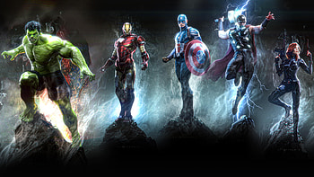 Avengers Art, avengers, superheroes, artwork, digital-art HD wallpaper