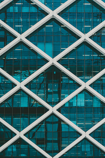 Windows, Architecture, Structure, Minimalism, Glass, Facade HD phone wallpaper