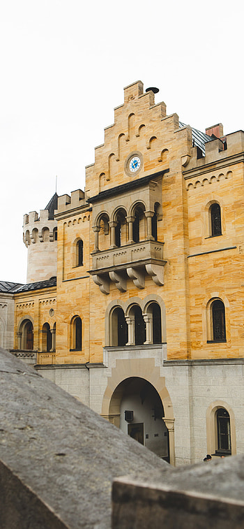 Neuschwanstein Castle, History HD phone wallpaper
