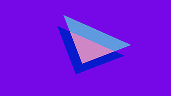 80s Triangles HD wallpaper