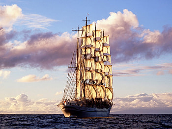 Transport, Sky, Ships HD wallpaper
