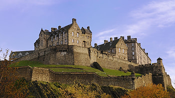 Edinburgh Castle, Travels, Fall architecture, Scotland's charm HD wallpaper