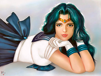 Sailor Neptune, sailor, fantasy, 3d, neptune HD wallpaper