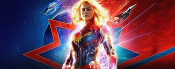 Movie poster, sci-fi movie, Marvel's captain marvel HD wallpaper