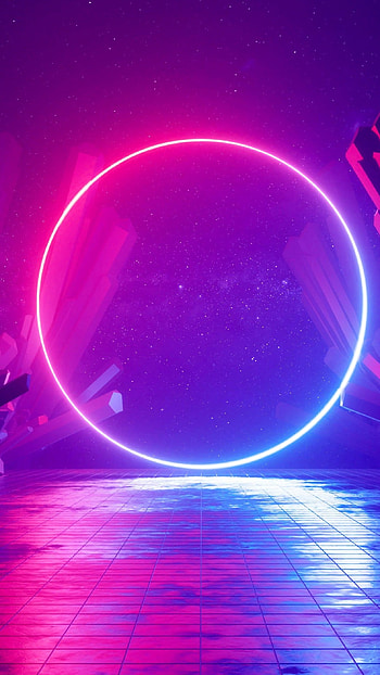 4 k, Neon Background HD phone wallpaper