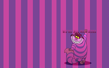 Disney company cats, Alice in Wonderland, Cheshire Cat , Artistic masterpiece HD wallpaper