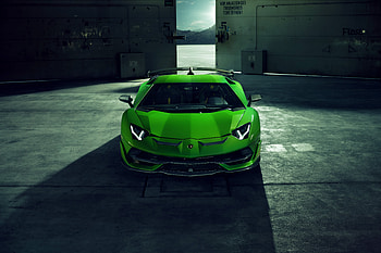 Sports car, Lamborghini Aventador SVJ HD wallpaper