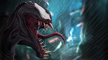 Venom Art, venom, superheroes, digital-art, artwork, artstation HD wallpaper
